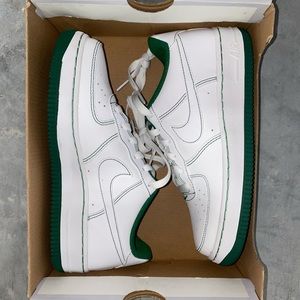 Women’s Nike Air Force 1 ‘07 Sketch White Green